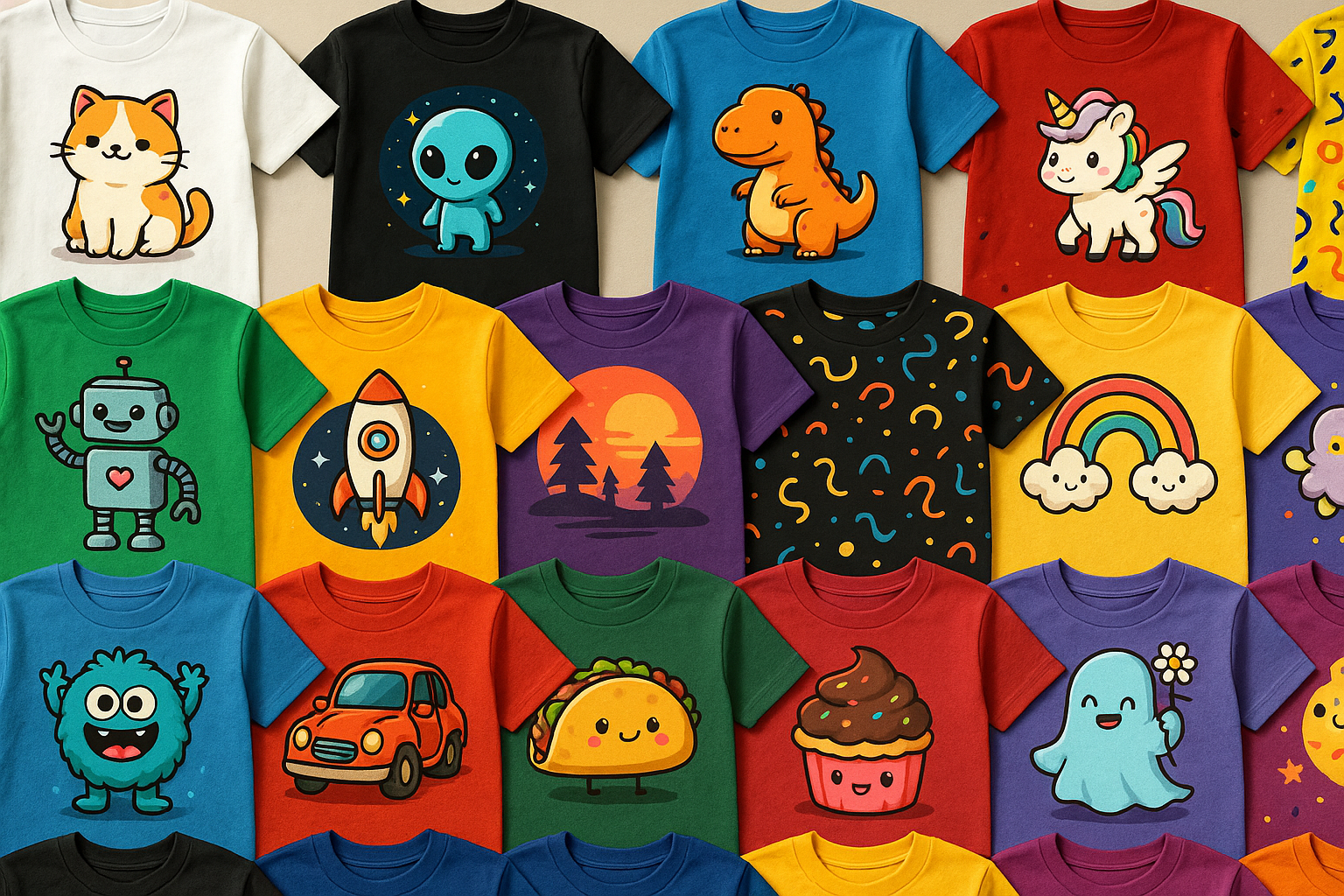 Animated t shirts more then 10